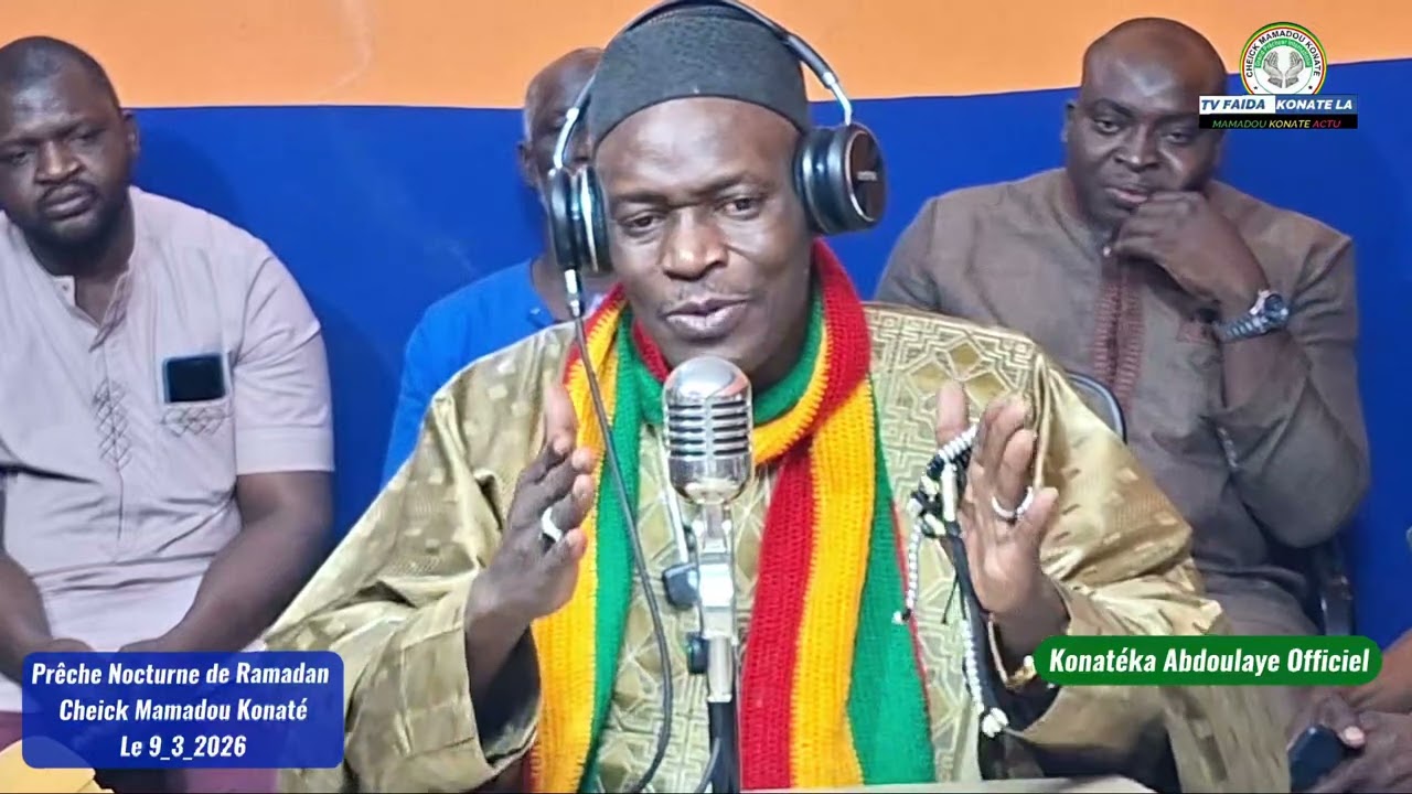 8em nuit de Prêche Nocturne de Ramadan par Cheick Mamadou Konaté 9 mars 2026