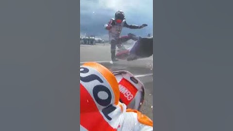Marc Marquez wrecks Johan Zarco 😱 | Wreckingball Edit #shorts
