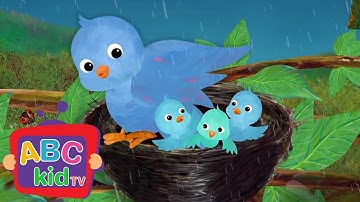 Rain Rain Go Away 🌈🌧️| Animal Stories for Toddlers - ABC Kid TV | Nursery Rhymes & Kids Songs
