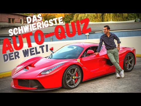 Special: Auto-Quiz für Profis mit Ferrari, Pagani, Maybach, Aston Martin, McLaren | Hamid Mossadegh