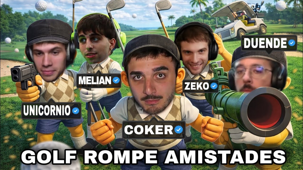 GOLF Y MUCHAS PELEAS ⛳ [ SUPER BATTLE GOLF ] [ TOP GLOBALES 🌎]