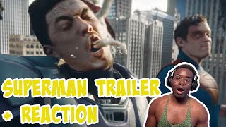 SUPERMAN looks AMAZING| Trailer + Reaction
