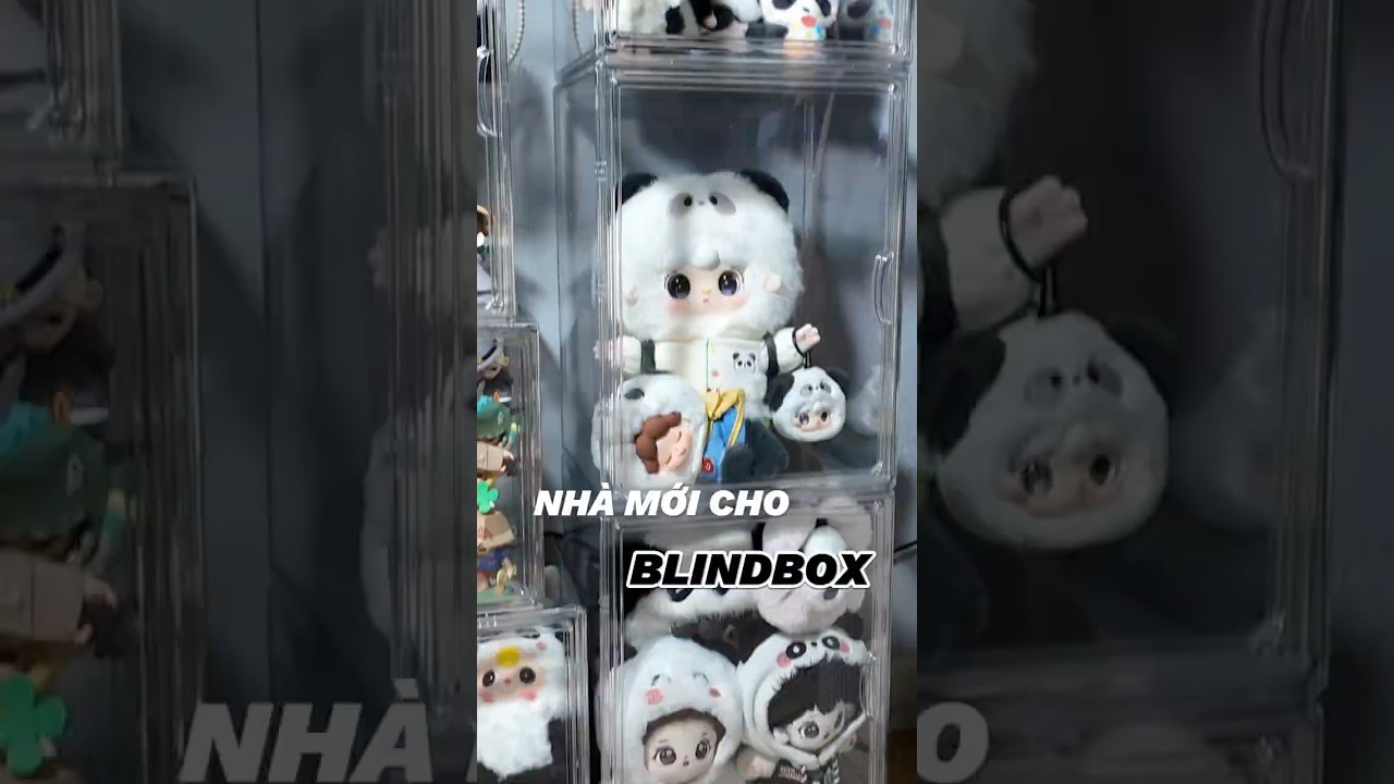 Nhà mới cho blind box của tui 