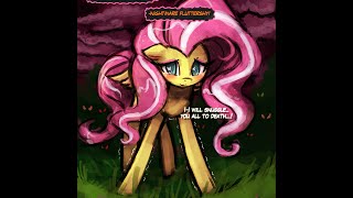 (45minutechallenge) nightmare fluttershy (45minutechallenge) nightmare fluttershy
