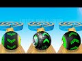 Going balls vs rolling balls sky 3d vs ball going ball rolling games  fun race