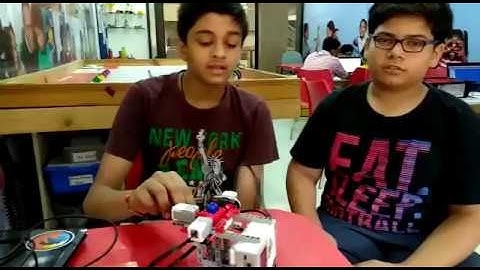 Lego EV3 Security System - Harit & Pratham - RFL Ahmedabad(8980172306)