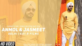 Cinematic pre - function highlight 2018 | anmol & jasmeet kay.b films
delhi