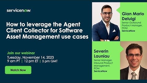 ITOM Visibility and Cloud Accelerate Academy: How to leverage the ACC for SAM use cases