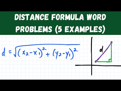 problem solving about distance formula