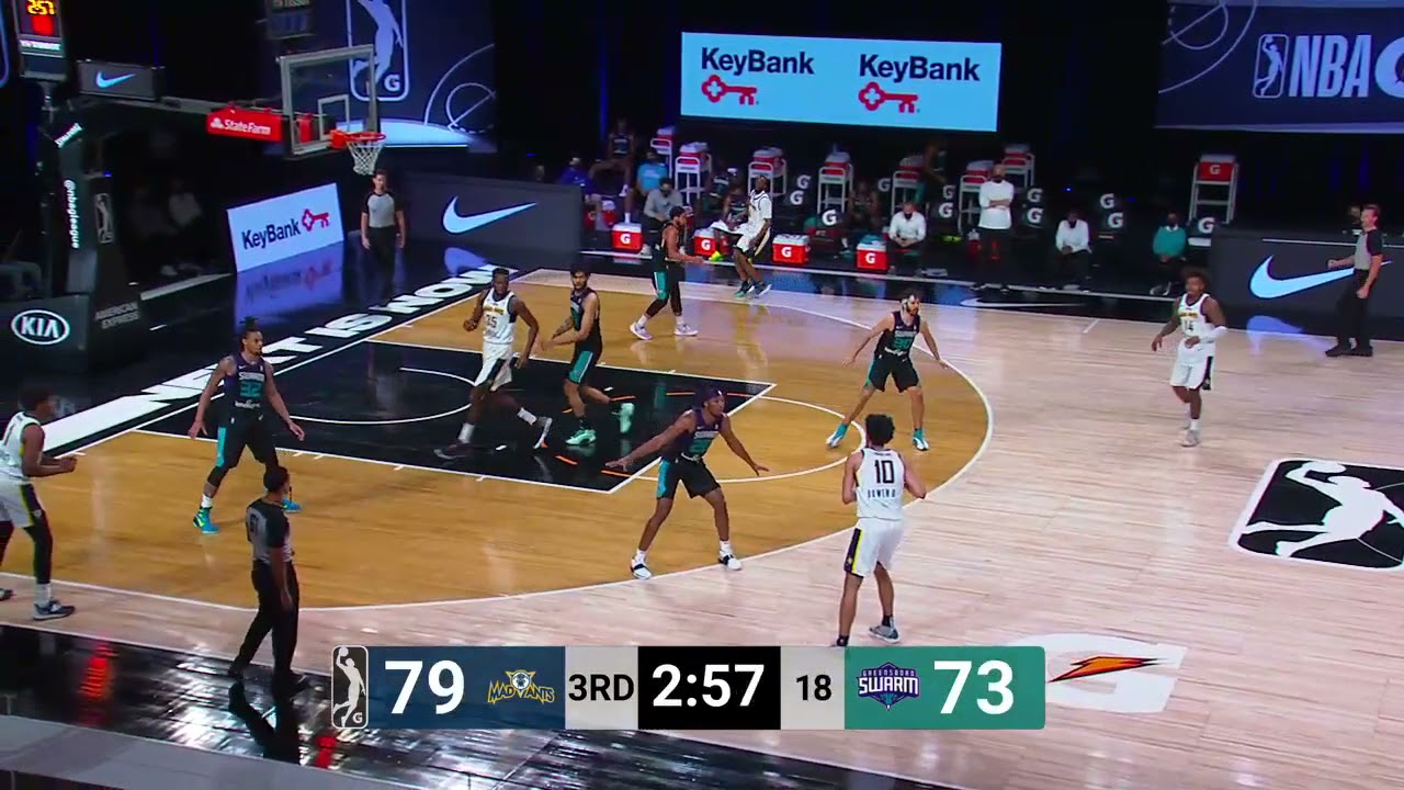 Daxter Miles Jr with 14 Points vs Greensboro Swarm - 03/05/2021