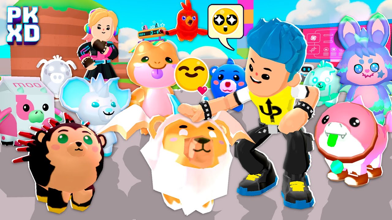 🥰 Coleção Completa de PETS SHINY no PK XD