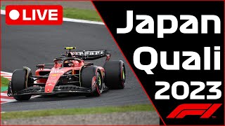 ?F1 LIVE -  Japan GP QUALI - Commentary + Live Timing