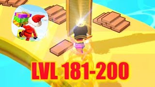 Shortcut Run - LVL 181-200 Gameplay Walkthrough - NEW WONDER WOMAN SKIN! Zero To Hero screenshot 2