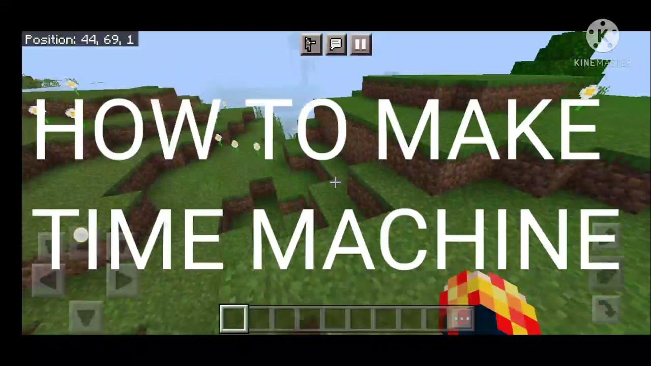 How to make time machine in Minecraft pe YouTube