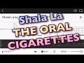 【TAB譜】‪THE ORAL CIGARETTES 「Shala La」‬【エレキギター中級者用練習曲】