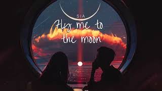 Vietsub | Fly Me to the Moon - Sia | Lyrics Video Resimi