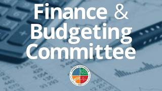 2026.07.27 Finance & Budgeting Committee Meeting