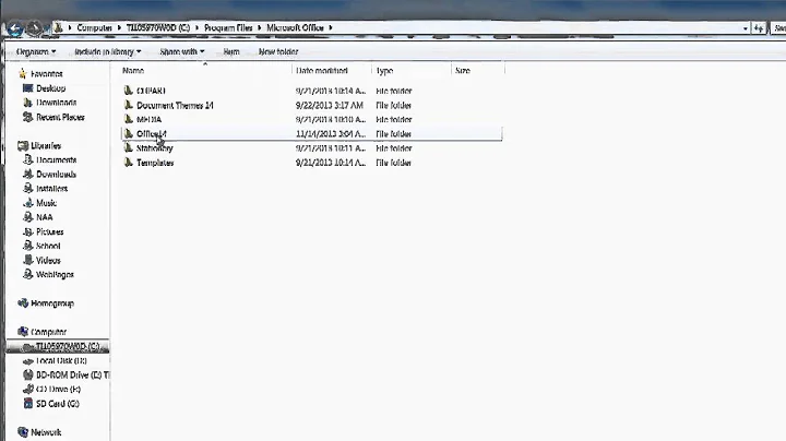 How to Locate the Root Folder for Microsoft : Using MS Word