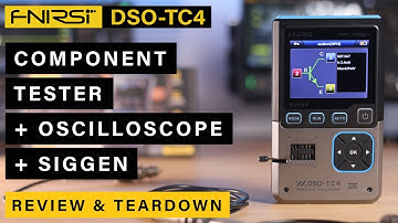 [BRAND NEW] FNIRSI DSO-TC4 ⭐ Component Tester + Oscilloscope + Signal Generator