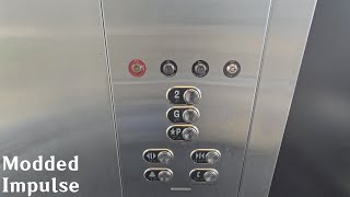 Slap on Mod!! Scenic ThyssenKrupp Impulse Hydraulic Elevator at Time Market - North Vancouver BC