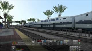 Train Simulator 2015 Hd Metrolink Emd F59Ph Shoving Train 607 From Oceanside To La Union Station