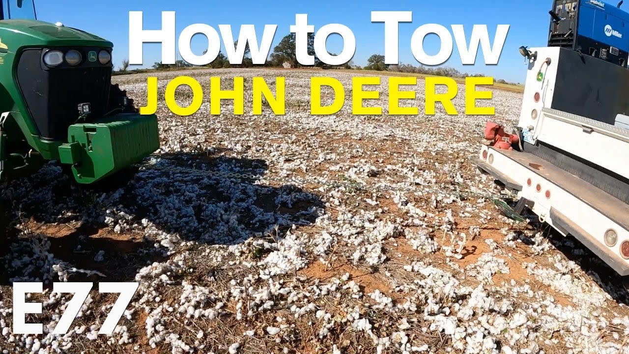 E77 How to Manually Release Park Brake on John Deere Tractor for