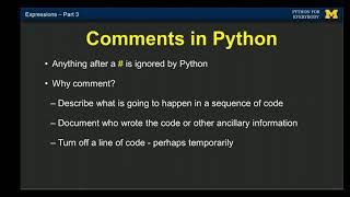 Variables, operator and type conversion and it's comments