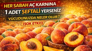 Her Sabah Aç Karnına 1 Adet Şeftali Yerseniz Vücudunuzda Neler Olur? (Şok Etki)