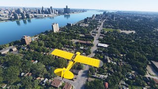 Detroit, Michigan, USA ✈ Microsoft Flight Simulator 2020