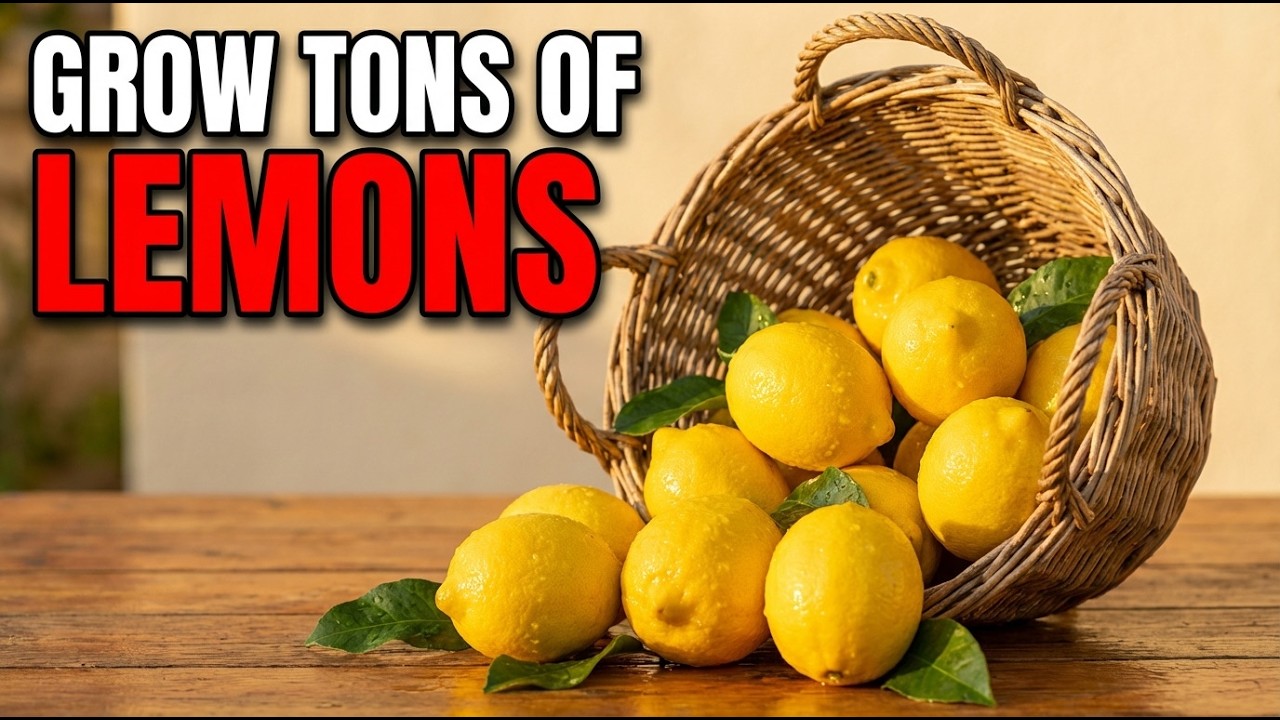 25 Tricks to Grow Tons of Lemons!