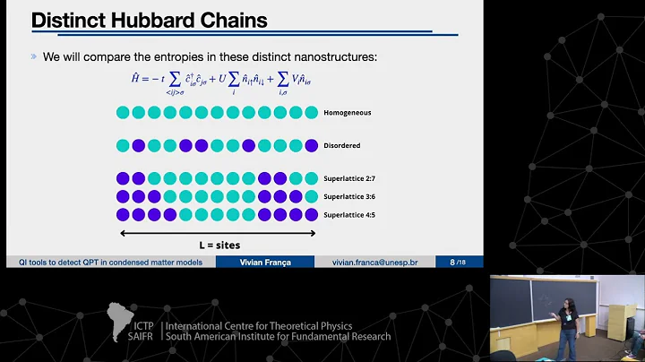 Vivian Frana: Quantum information tools and their ability to detect quantum phase transitions in...