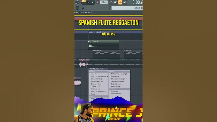 Spanish flute reggaeton beat in fl studio #shorts #flutereggaetonbeat #flutebeatinflstudio #flstudio