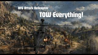 BF6 attack helicopter TOW hits compilations