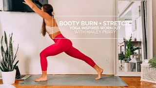 YOGA INSPIRED WORKOUT - BOOTY BURN & STRETCH X 35 MINUTES screenshot 5
