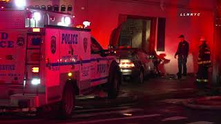 Car Crashes into Queens Funeral Home