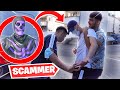 😱Ich wurde GESCAMMT, und Stelle den Scammer auf der Strasse zur REDE! alle OG SKINS WEG...