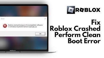 How To Fix Roblox Crashed, Try performing a Clean Boot (2025)