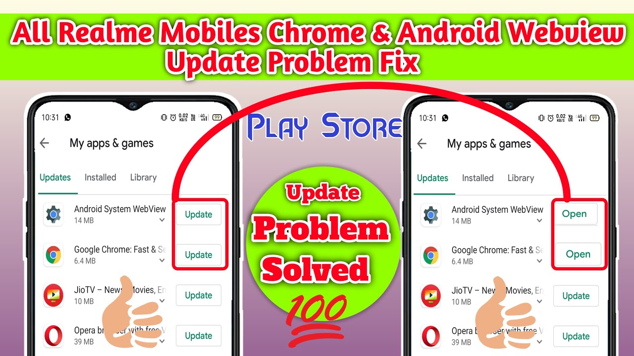 Chrome & Android Security webview Not Update problem Solved:||: All ...