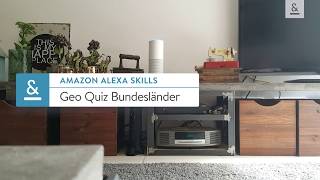 Amazon Alexa Skills - Geo Quiz Bundesländer National Geographic Geo Quiz Alexa Skill