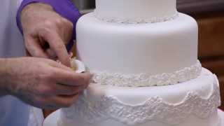 How to Make Your Own Fondant Wedding Cake | Part 2 | Global Sugar Art