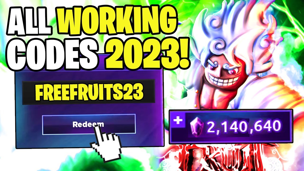 🚨GEAR 5!🚨 ALL WORKING GEAR 5 UPDATE CODES FOR FRUIT BATTLEGROUNDS 2023 - FRUIT  BATTLEGROUNDS CODES 