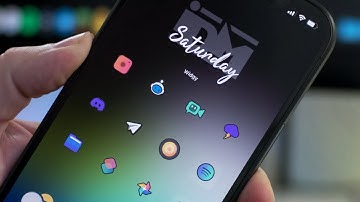 How To Make Glyph Style Icons On iOS 14 No Jailbreak - Iconboard Guide