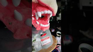 New fursuit teeth style for a commission cosplay fursuitmaker furries fursuiters costume furry