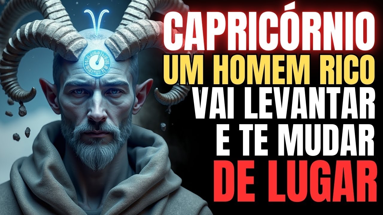 ♑🔥 CAPRICÓRNIO — UM ESTRANHO RICO ESTÁ PRESTES A TE LEVANTAR E TE MUDAR DE LUGAR