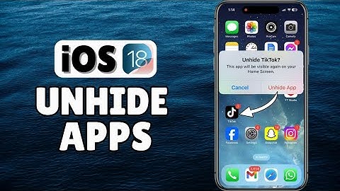 How To Unhide Apps On iPhone iOS 18 | Full Guide 2024