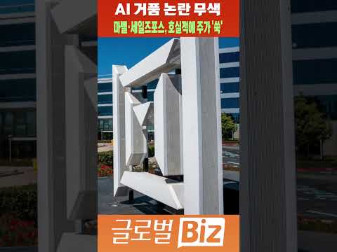 [글로벌 비즈] AI 거품 논란 <strong>무색</strong>…마벨·세일즈포스, 호실적에 주가 &amp;#39;쑥&amp;#39; #shorts