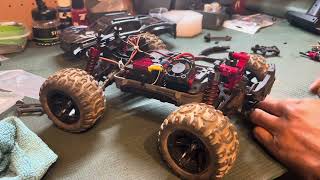 R\C Hyper Go H16BM CAR Repair/ Replacement W\Aluminum parts |Pt3| #RC #repair #toys #car #fun #fixed