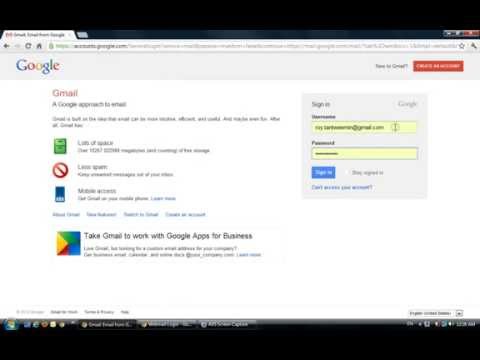 Configure Gmail To Import From Webmail Tutorial