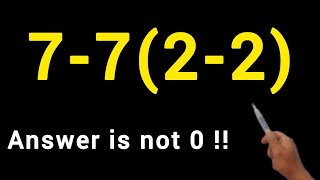 POV: This Simple Math Mistake Fools Everyone!