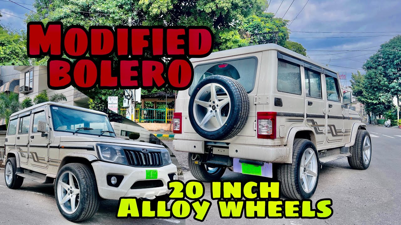 Modified bolero 2021 20 inch alloy wheels modified hub best